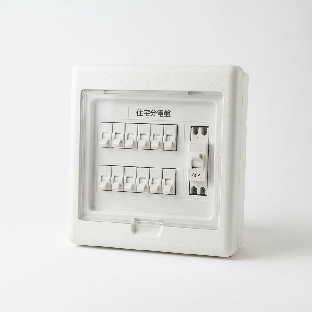 住宅分電盤 12回路 60A