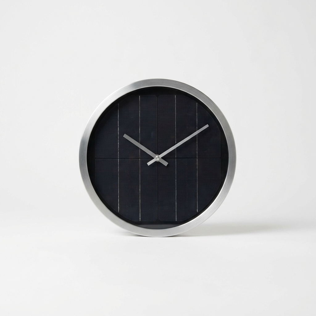 Solar Wall Clock