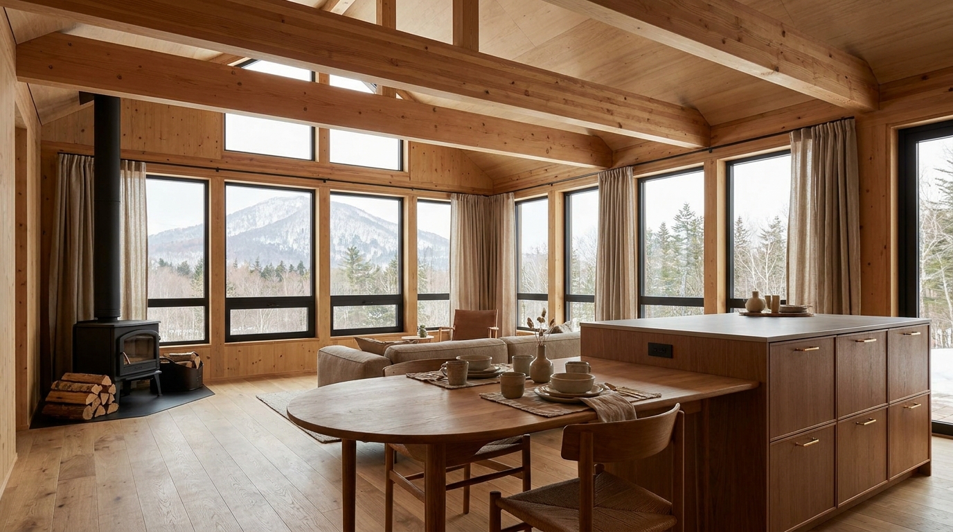 西の小屋 内観