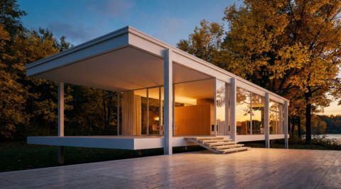 ファーンズワース邸 (Farnsworth House)
