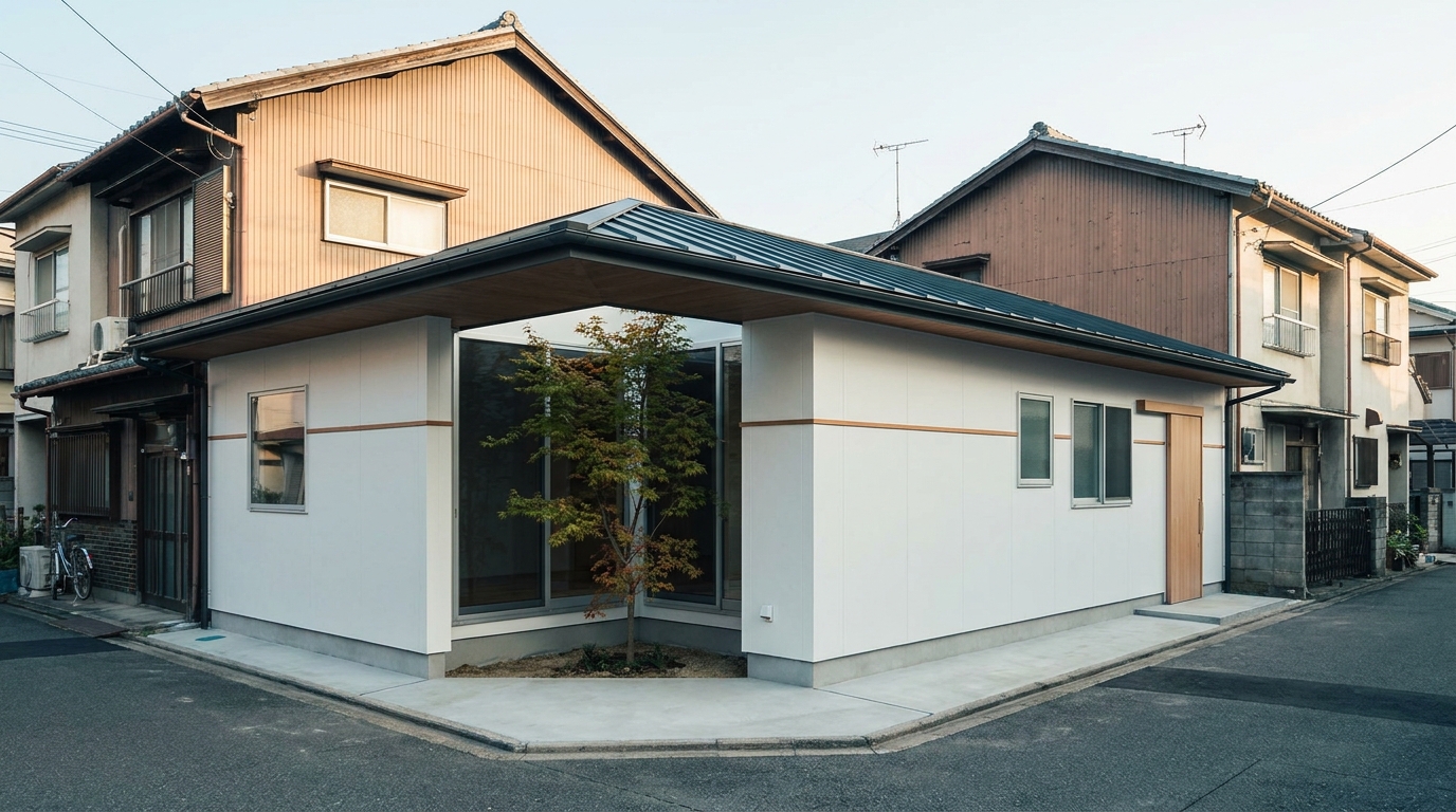 SOLUNA URBAN FLAT — 大阪 平屋 80㎡