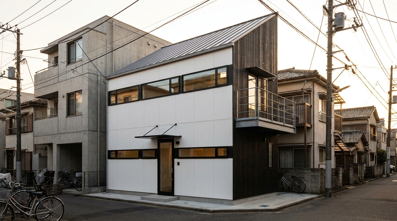 SOLUNA URBAN STACK — 都市 2 階建 SIPs