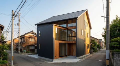 富山市 中庭の家
