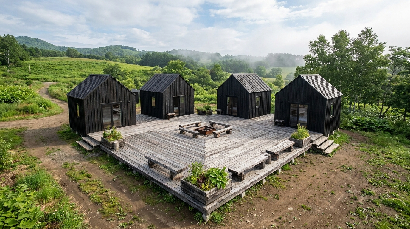SOLUNA VILLAGE 18㎡ 美留和集落型